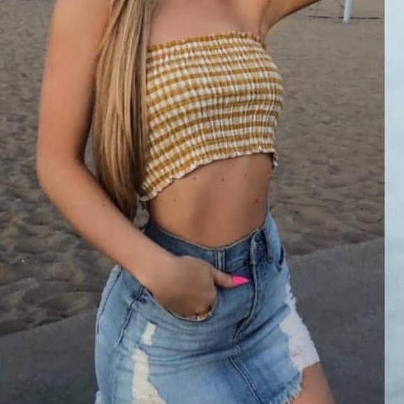 Brandy Melville Tops Brandy Melville Tube Top Poshmark